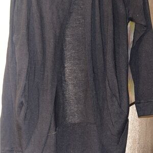 Elegant Black Long Sleeve Blouse